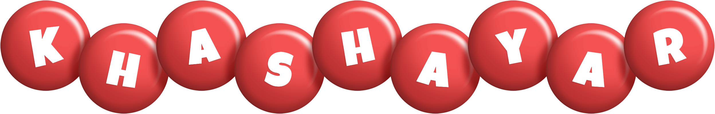 Khashayar candy-red logo
