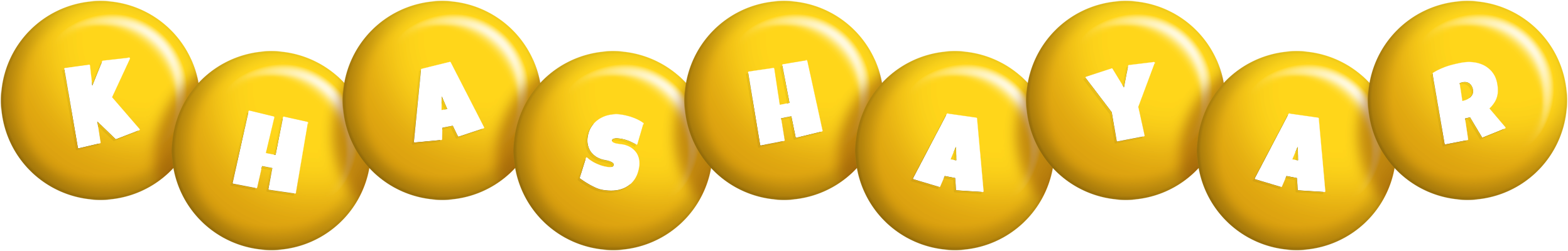Khashayar candy-yellow logo