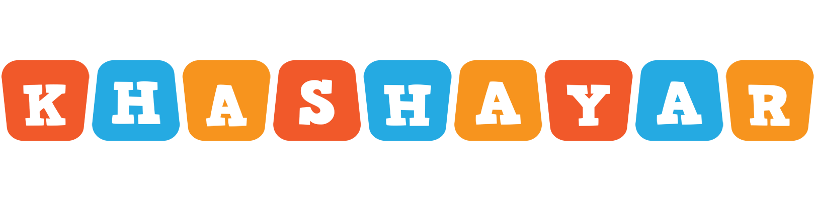 Khashayar comics logo