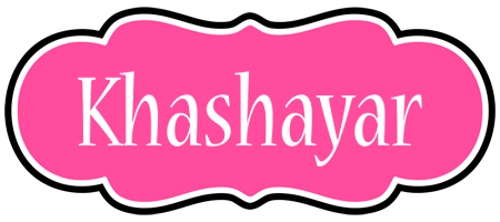 Khashayar invitation logo