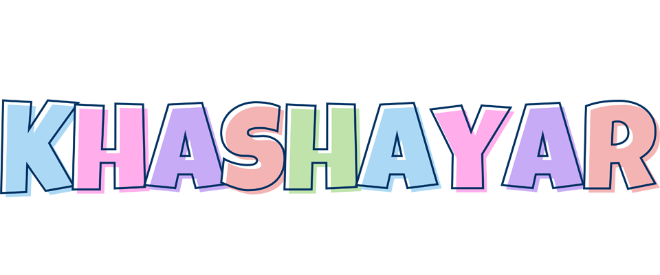 Khashayar pastel logo