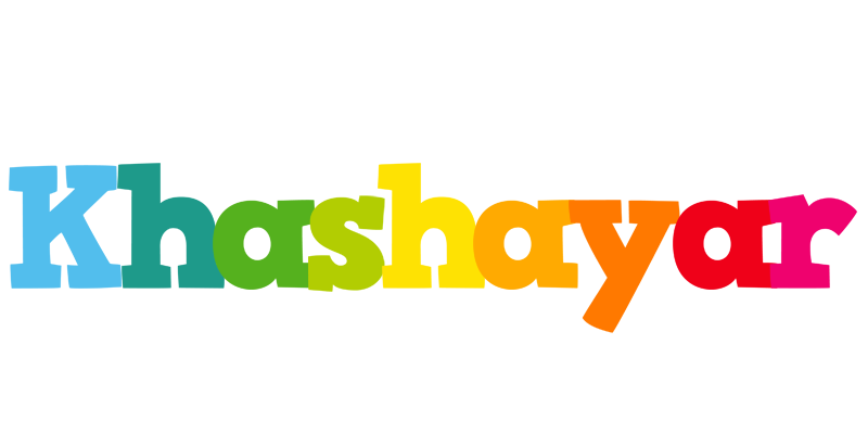 Khashayar rainbows logo