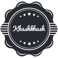 Khashkhash badge logo