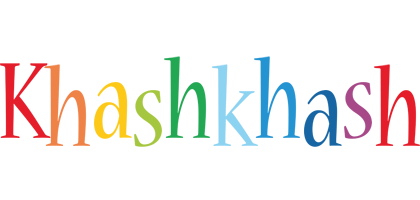 Khashkhash birthday logo