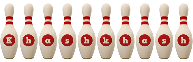 Khashkhash bowling-pin logo