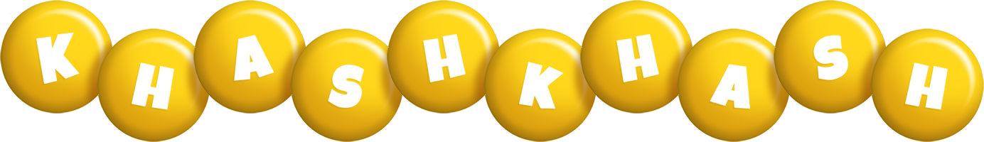 Khashkhash candy-yellow logo