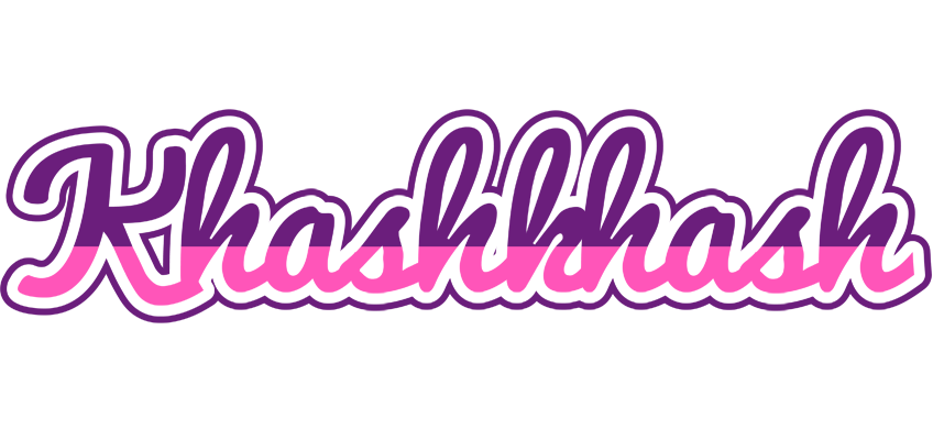 Khashkhash cheerful logo