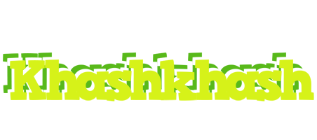 Khashkhash citrus logo