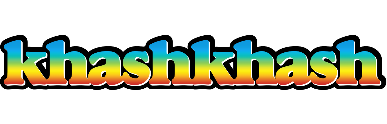 Khashkhash color logo