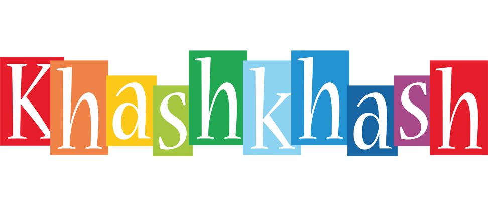 Khashkhash colors logo