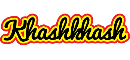 Khashkhash flaming logo