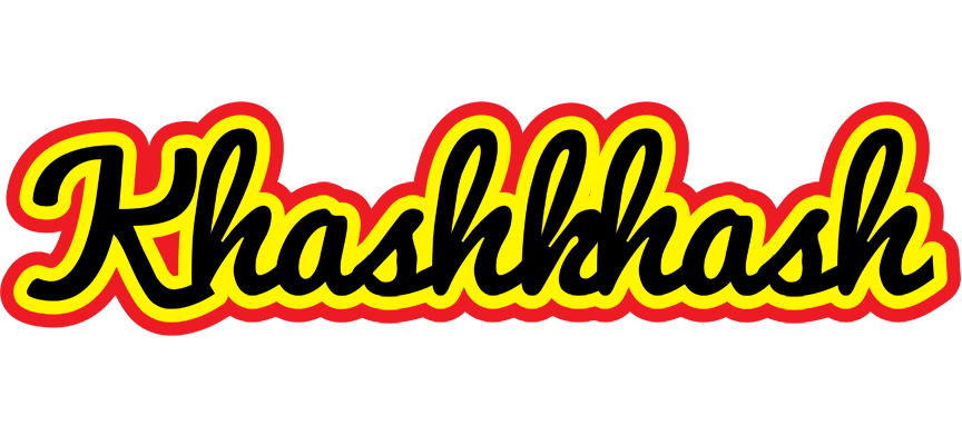 Khashkhash flaming logo