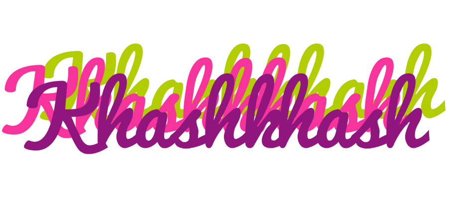 Khashkhash flowers logo