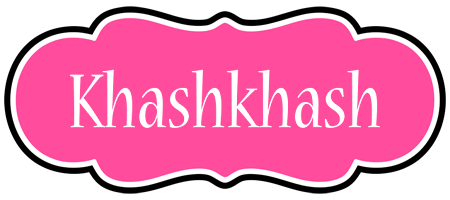 Khashkhash invitation logo