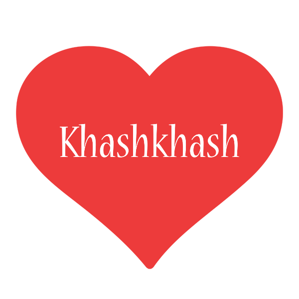 Khashkhash love logo