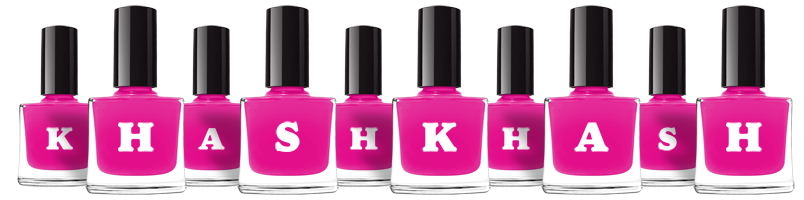 Khashkhash nails logo