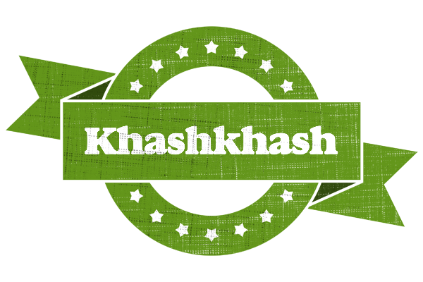 Khashkhash natural logo