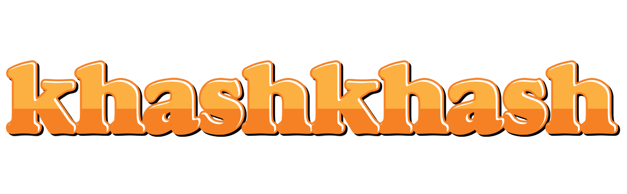Khashkhash orange logo