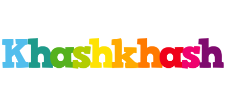 Khashkhash rainbows logo