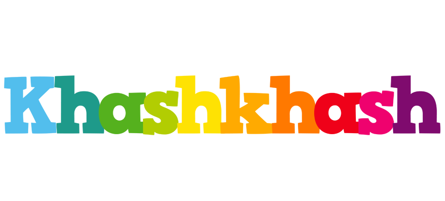 Khashkhash rainbows logo