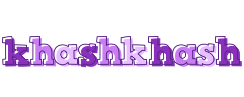 Khashkhash sensual logo