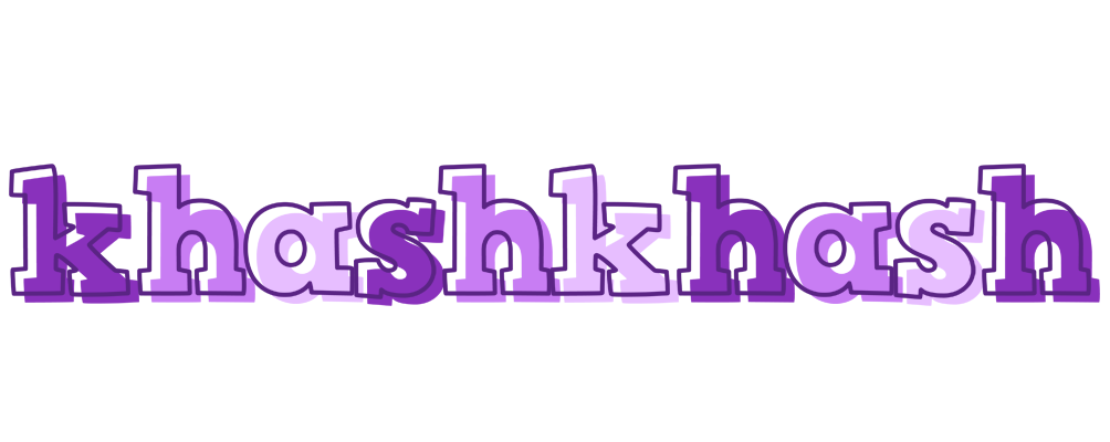 Khashkhash sensual logo