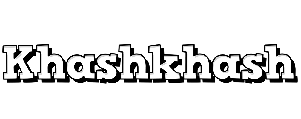 Khashkhash snowing logo