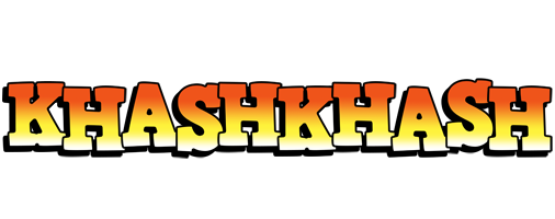 Khashkhash sunset logo