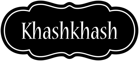 Khashkhash welcome logo