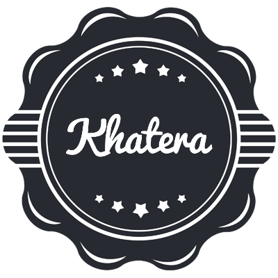 Khatera badge logo
