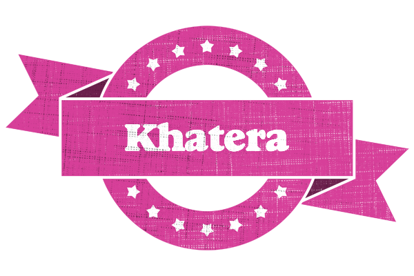 Khatera beauty logo