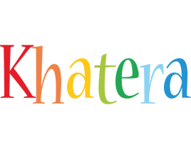 Khatera birthday logo