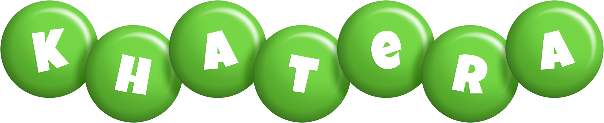 Khatera candy-green logo