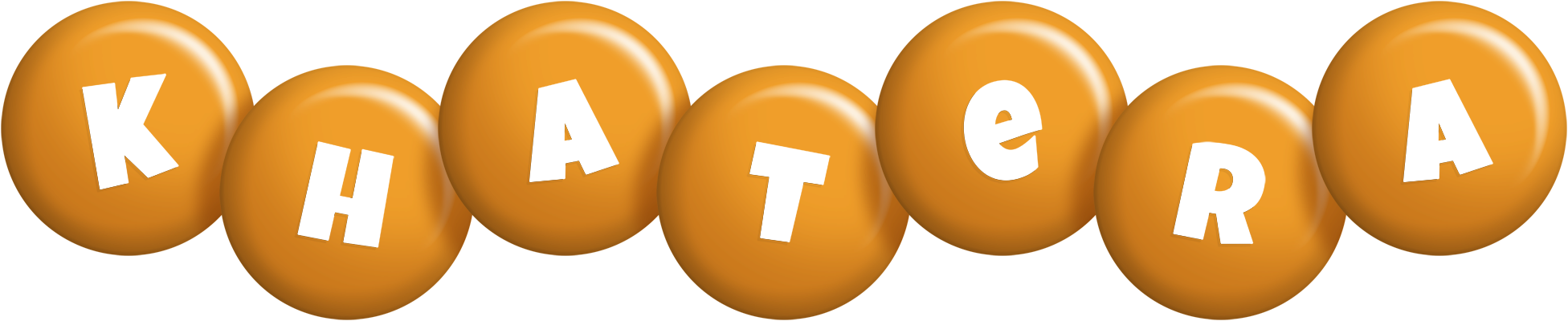 Khatera candy-orange logo