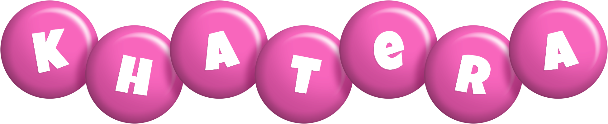 Khatera candy-pink logo