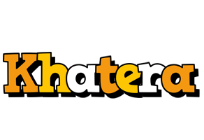 Khatera cartoon logo