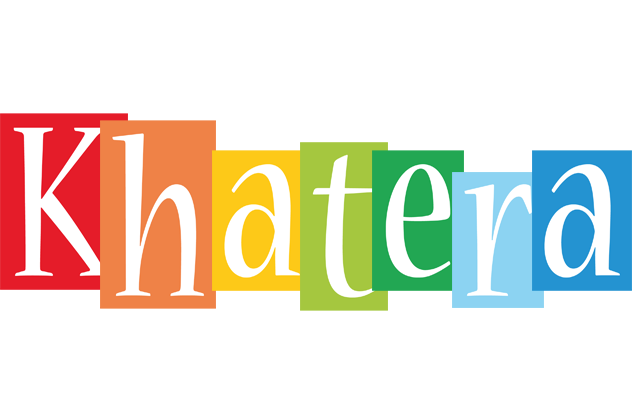 Khatera colors logo