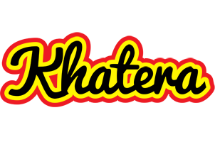 Khatera flaming logo