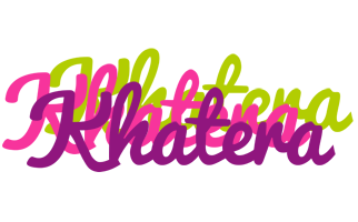 Khatera flowers logo