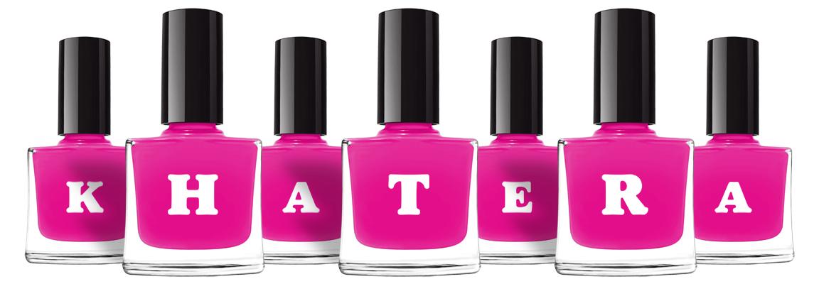 Khatera nails logo