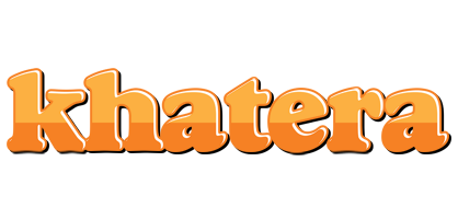 Khatera orange logo