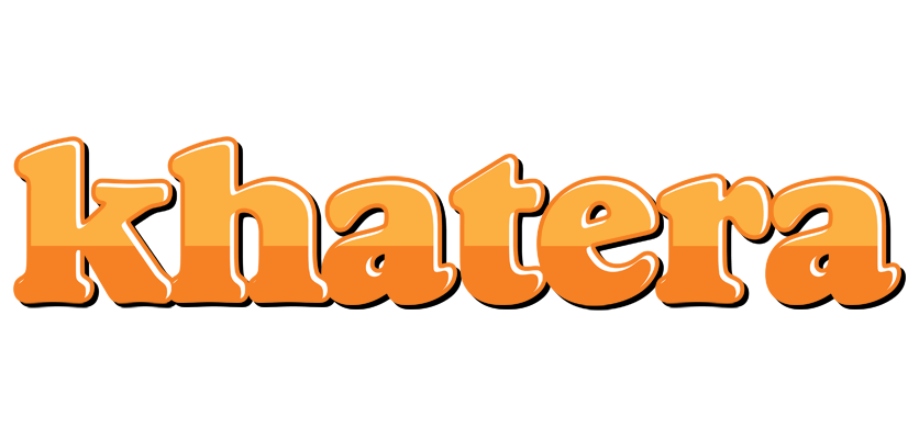 Khatera orange logo