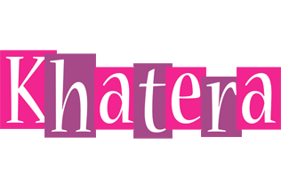 Khatera whine logo