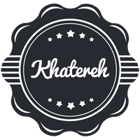 Khatereh badge logo