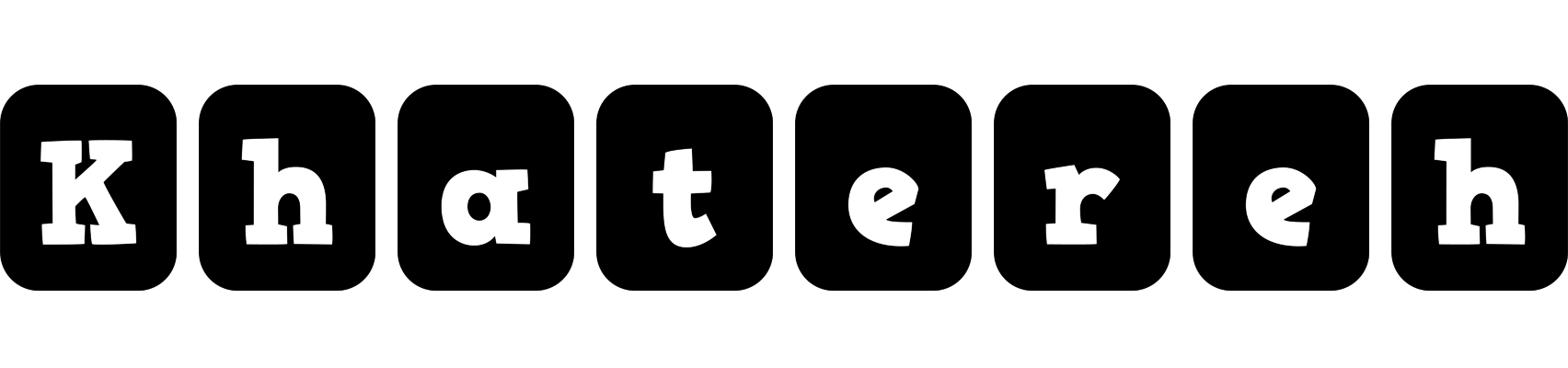 Khatereh box logo