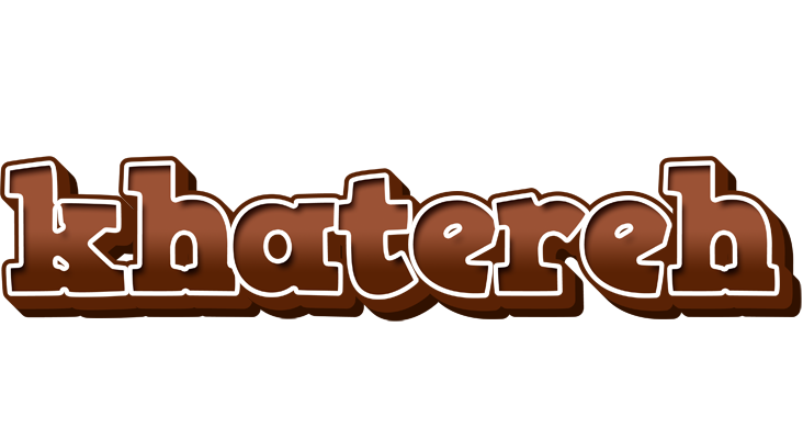 Khatereh brownie logo