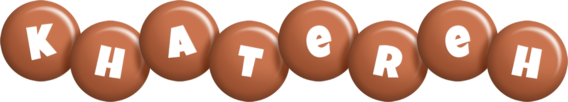 Khatereh candy-brown logo