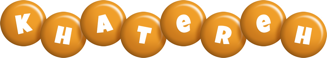 Khatereh candy-orange logo