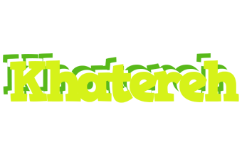 Khatereh citrus logo