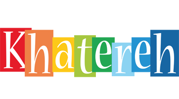 Khatereh colors logo